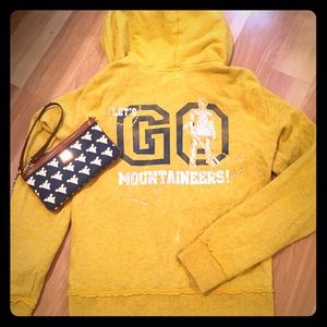 Victoria’s Secret PINK WVU Hoodie - Size Medium